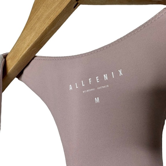 All Fenix Womens Colorblock Racerback Sports Bra Size Medium Multicolor Workout - Picture 3 of 4